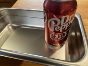 Dr Pepper & 1/3 pan